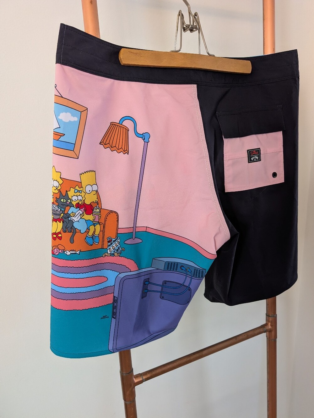 The Simpsons x Billabong "Family Couch" Pro Boardshorts *Limeted Edition* NWT - Picture 8 of 14